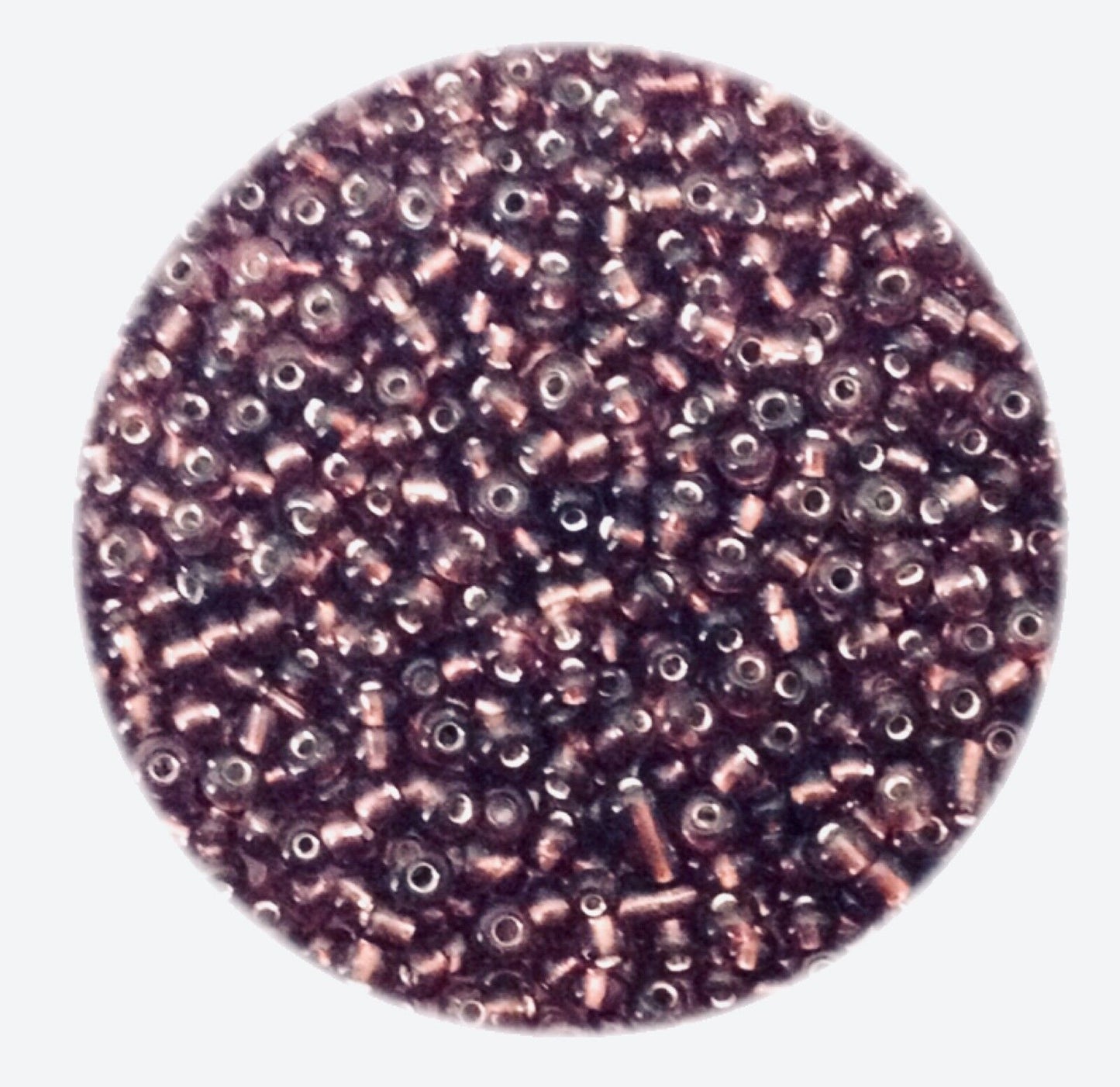 3000+ Glass 2mm Seed Beads Silver Lined - Pick your Colour