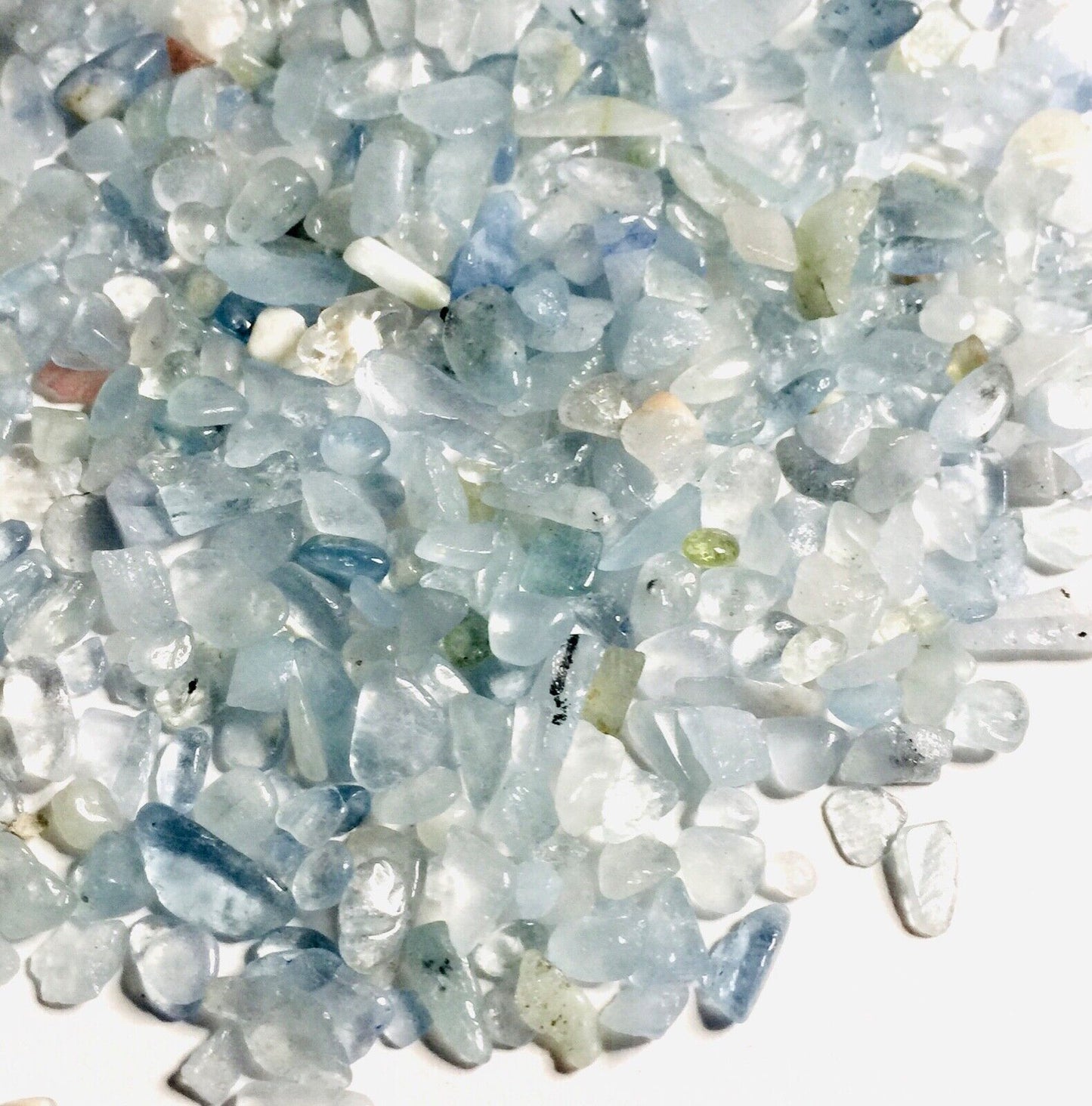 25g Natural Semi Precious Gemstone Crystal Tiny Chips Nuggets 2mm-6mm