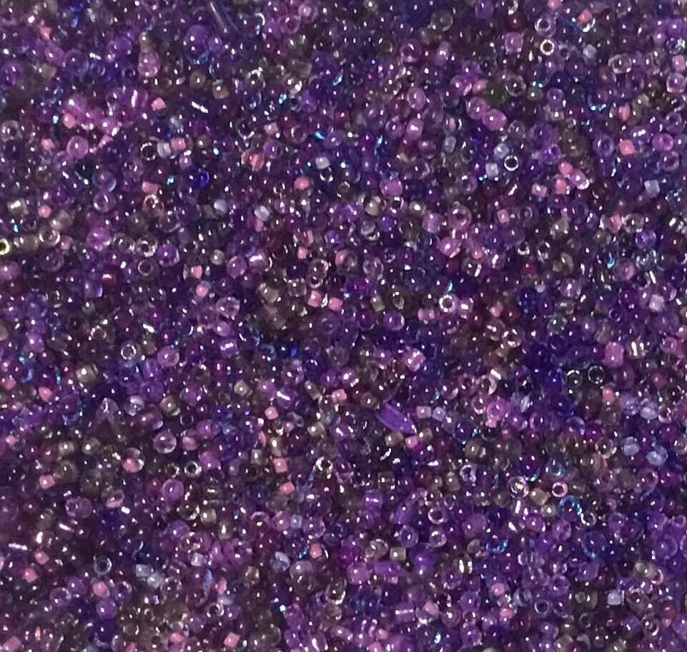 Over 3000pcs Colour Hues 2mm-2.5mm Glass Seed Beads - Pick your Colour