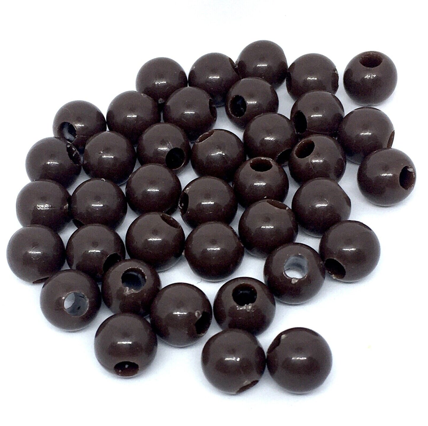 100x Large Hole 13mmx9mm Acrylic Beads - Choose your Colour