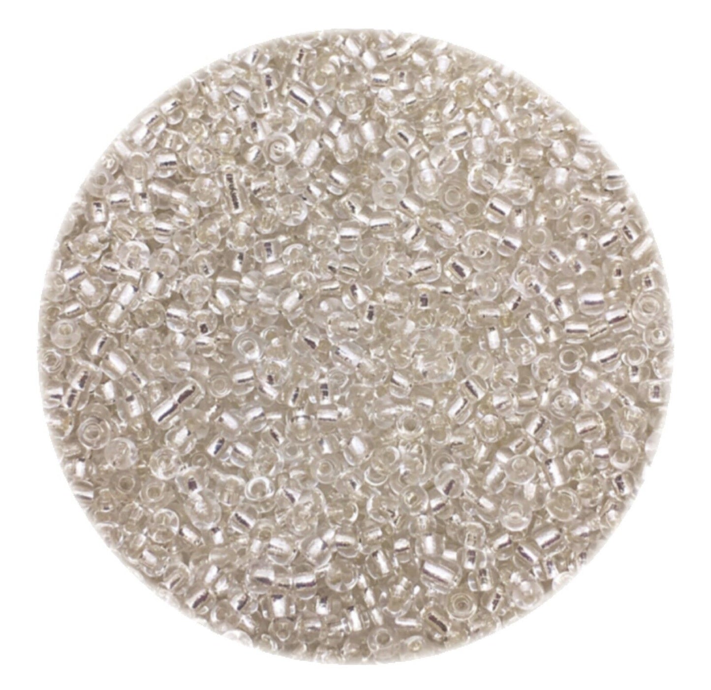 3000+ Glass 2mm Seed Beads Silver Lined - Pick your Colour