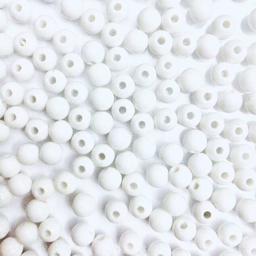 200x Mix Coloured 6mm Spacer Beads - Pick Your Style