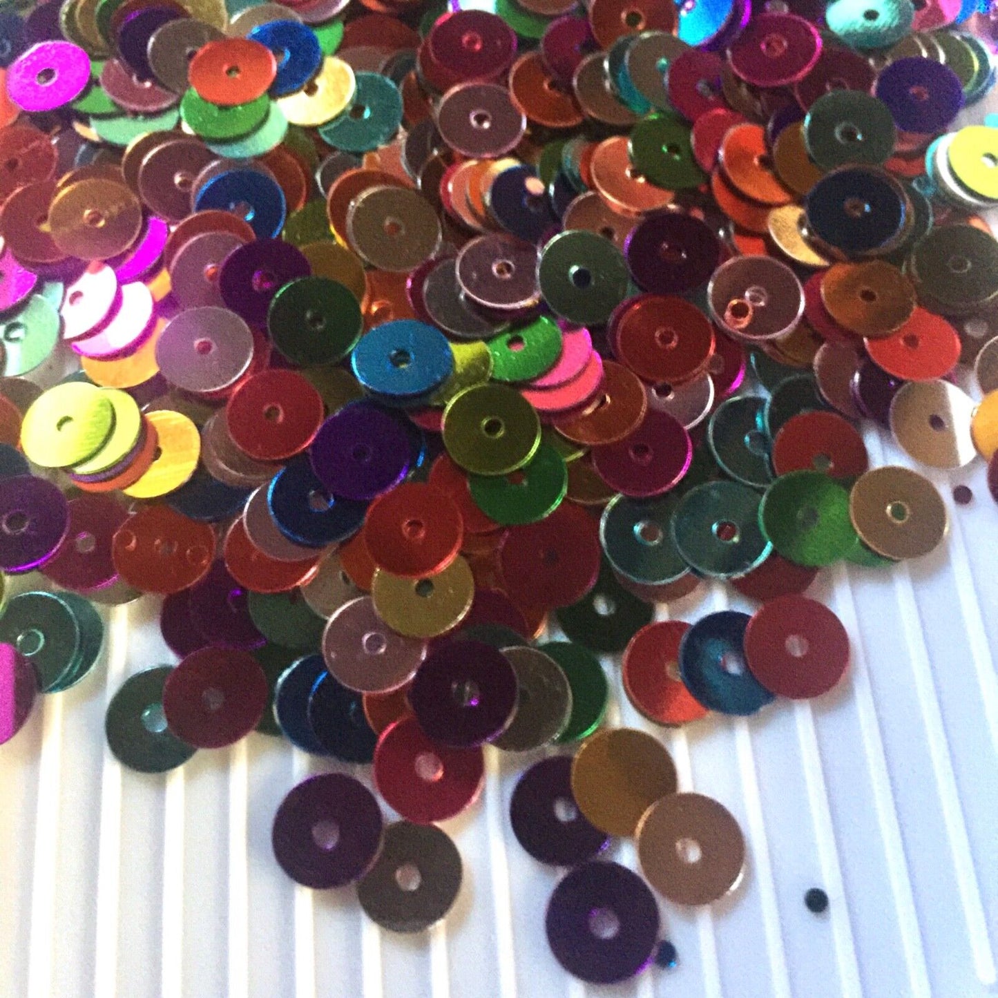 10g Multi Style Multicolour Tiny Sequins for Shaker Cards Making & Other Crafts