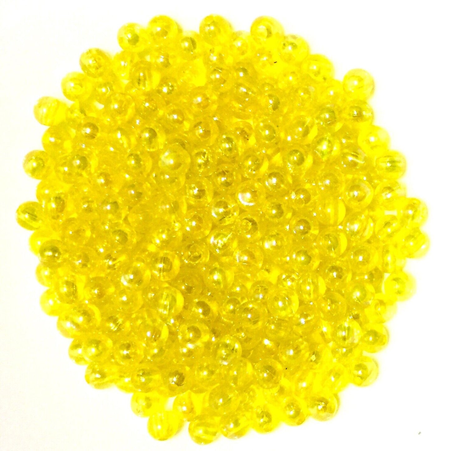 150x Acrylic 6mm Iridescent Coloured Beads - Choose Your Colour
