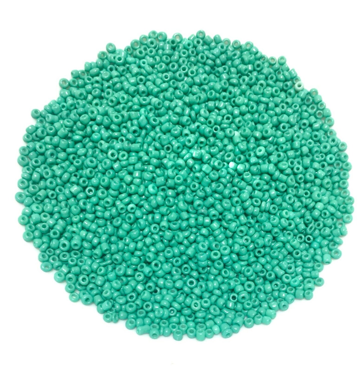3000+ Glass 2mm Seed Beads Opaque - Pick your Colour