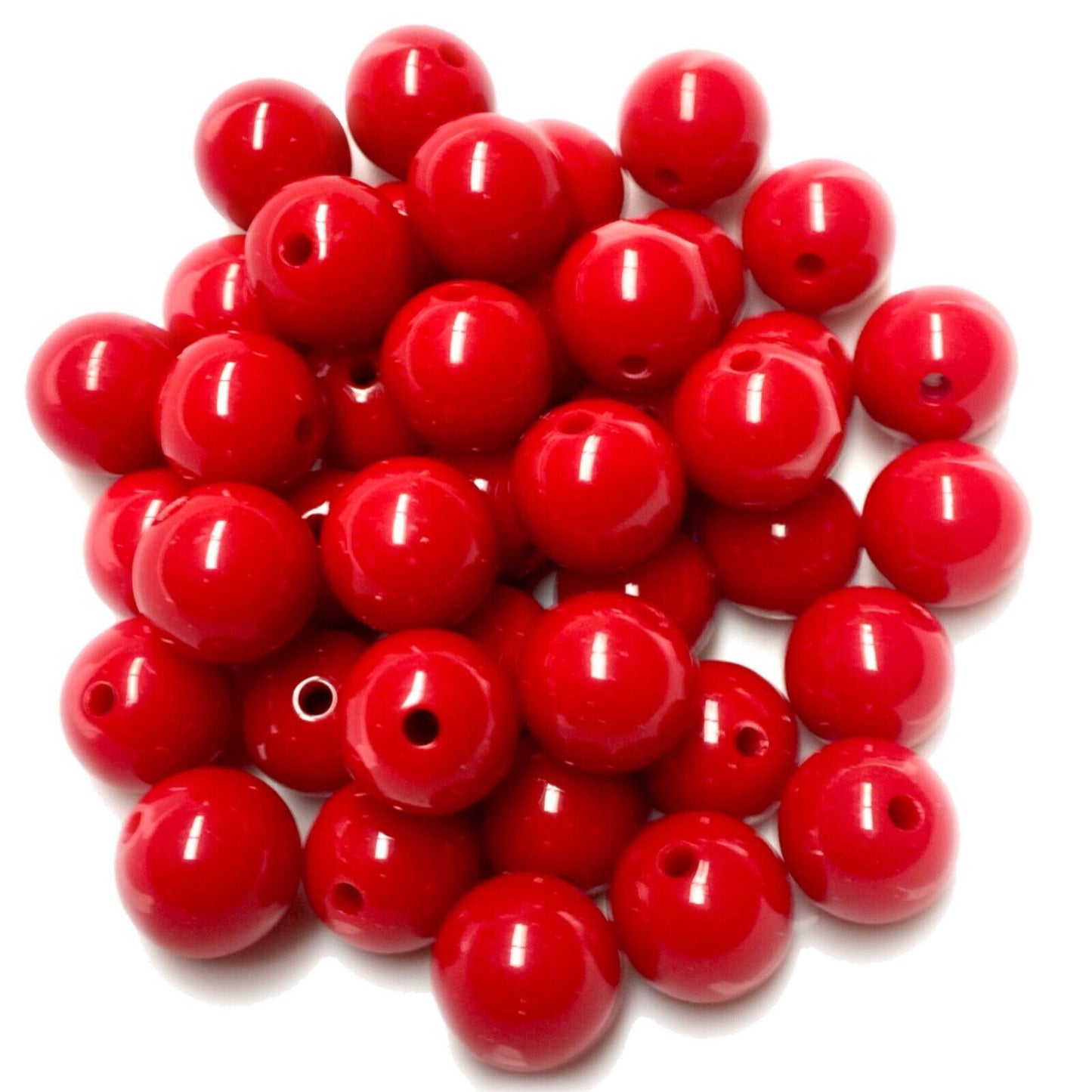 12x Solid Chunky Large 16mm GumBall Candy Bubble Gum Acrylic Beads