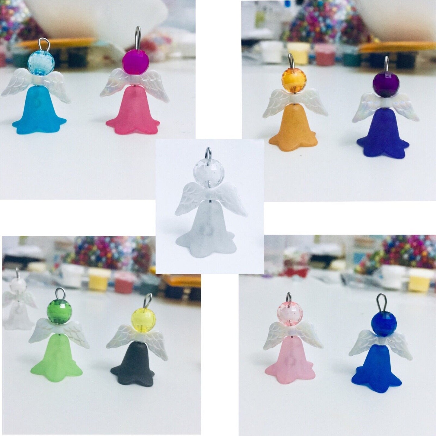 Make Your Own Angel Charm DIY Kit - Makes 20