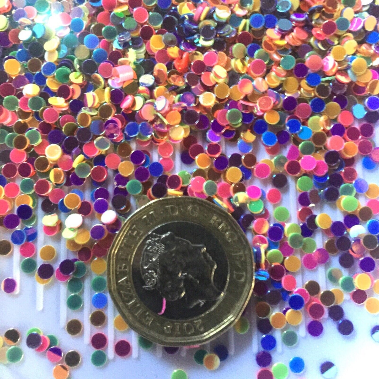 10g Multi Style Multicolour Tiny Sequins for Shaker Cards Making & Other Crafts