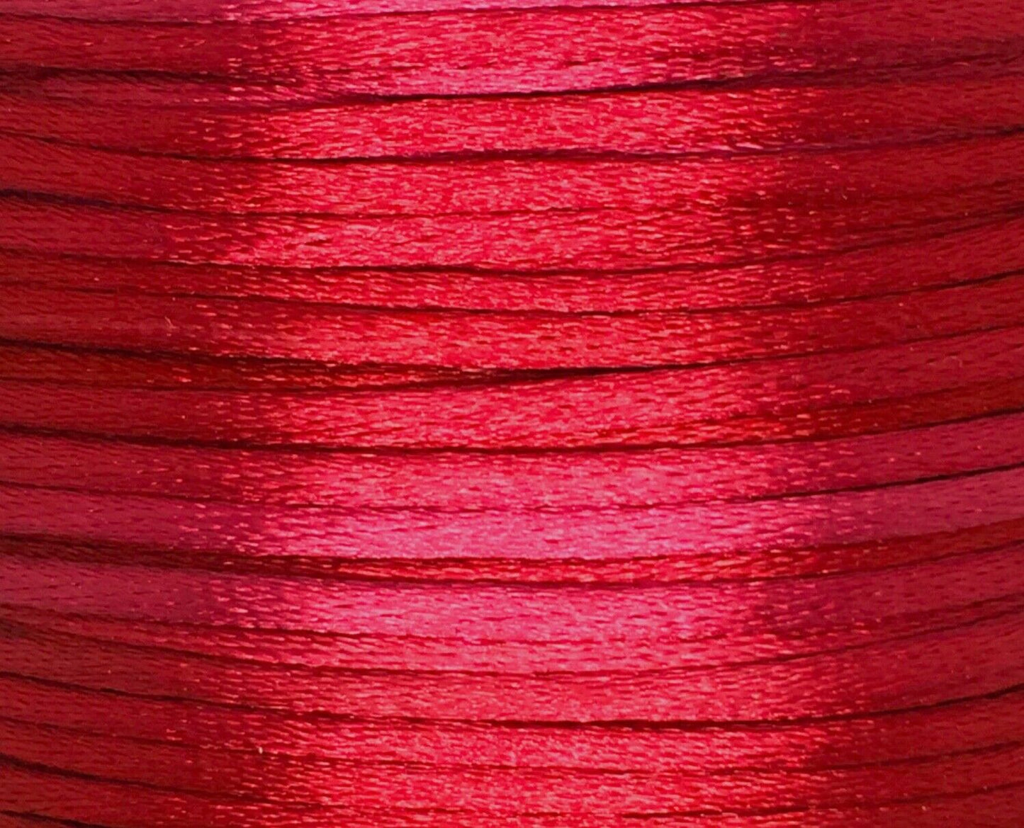 10X Meter Macrame 1mm Shamballa Braided Nylon Cord - Pick your colour