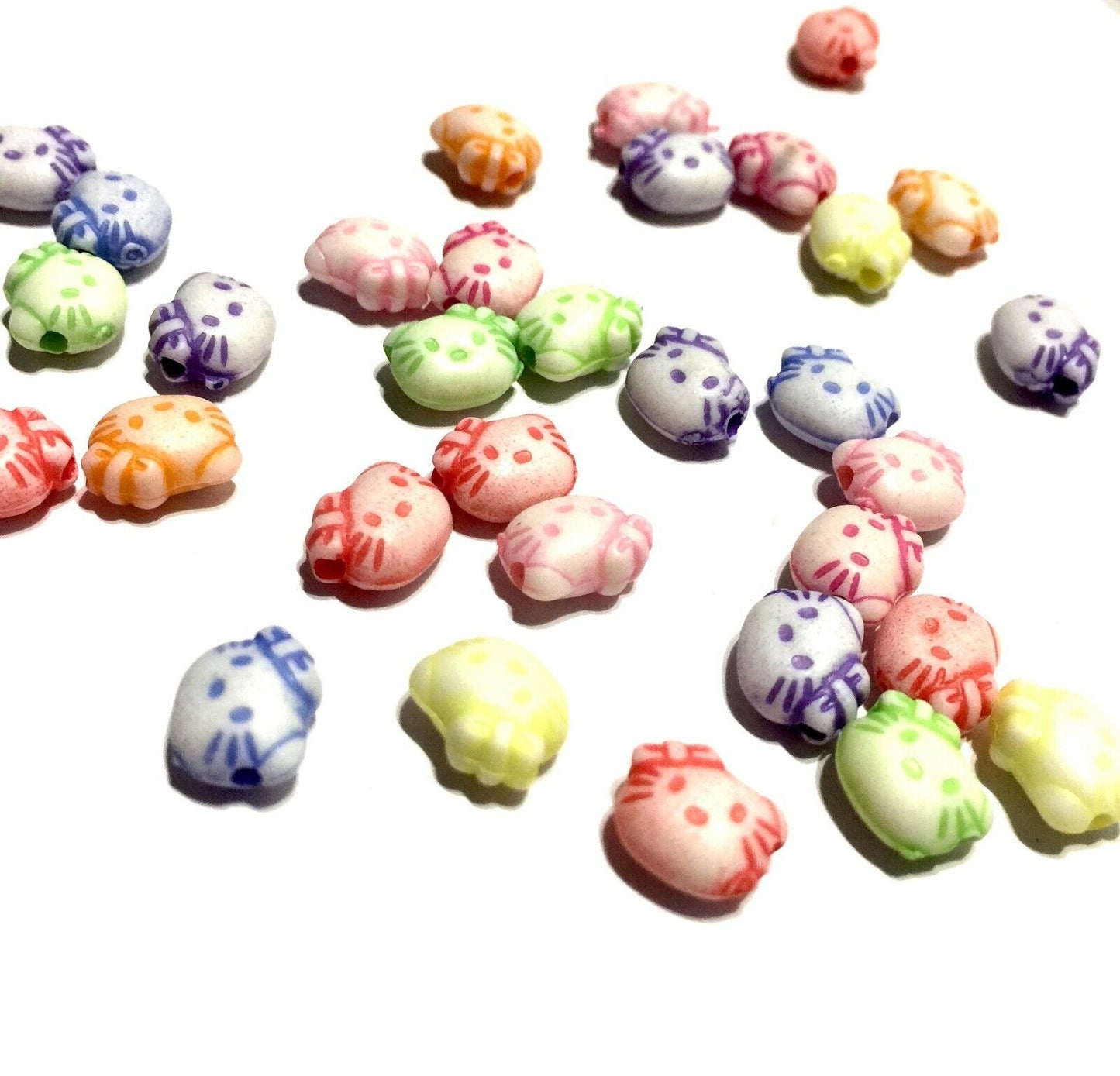 100 pcs Cute Creatures and Creations Spacer Beads - Pick Your Style