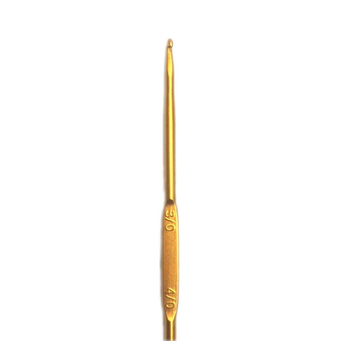 Double Sided Golden Crochet Hook - Choose Your Needle Size