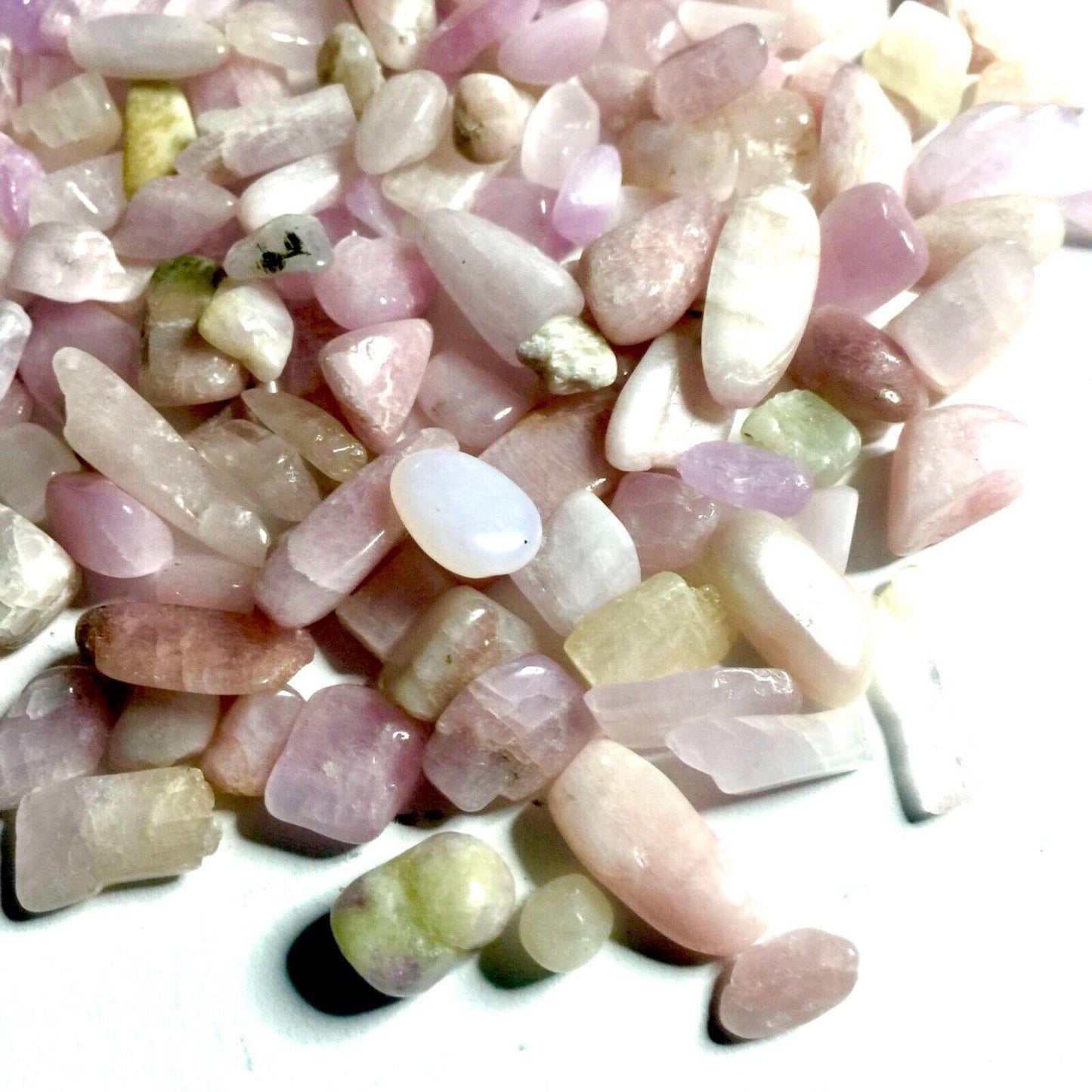 40g Natural Stone Gemstone Crystal 4mm-20mm Chips Nuggets No Holes