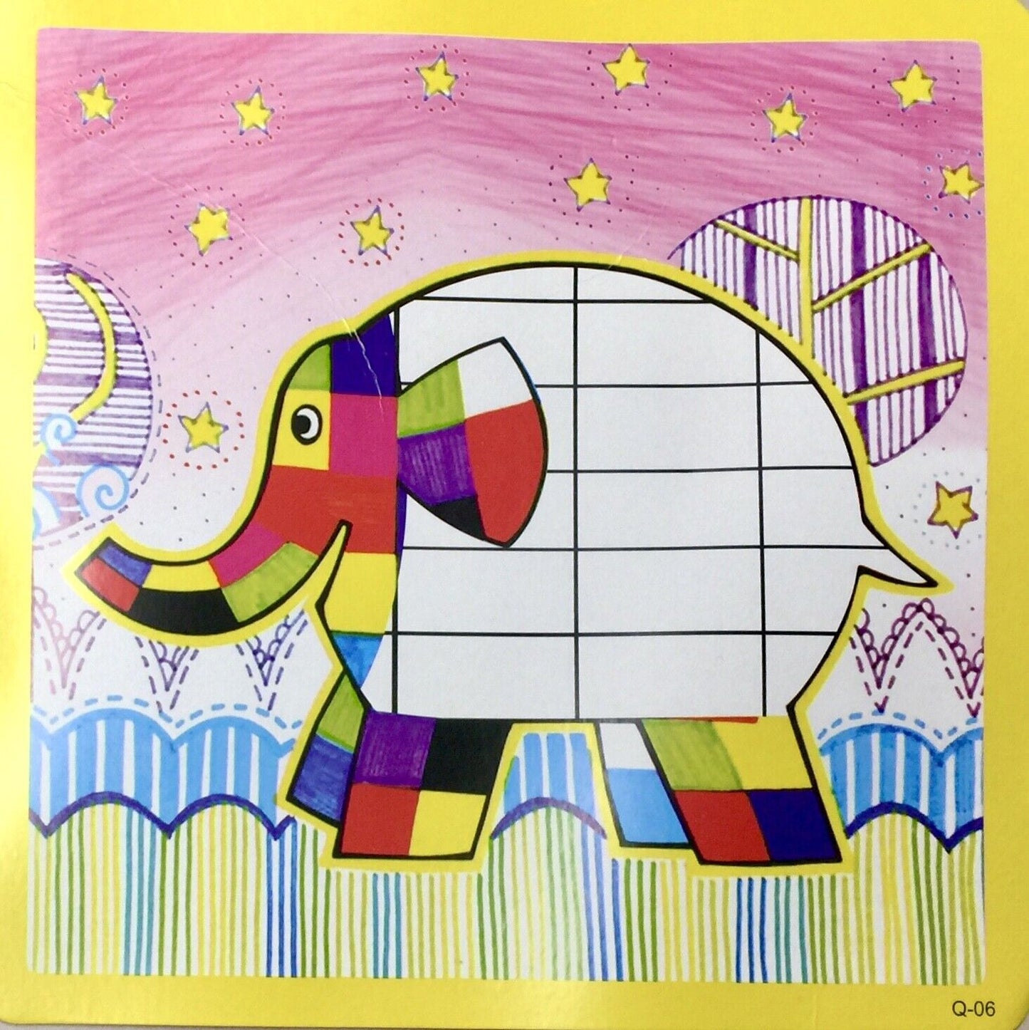 1x Fun Rafia Paper Mosaic Picture Craft Kit - 5x Design to Choose