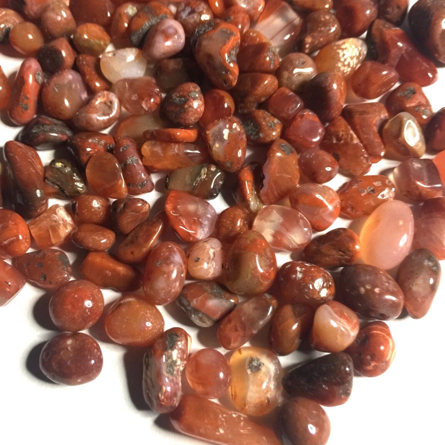 40g Natural Stone Gemstone Crystal 4mm-20mm Chips Nuggets No Holes
