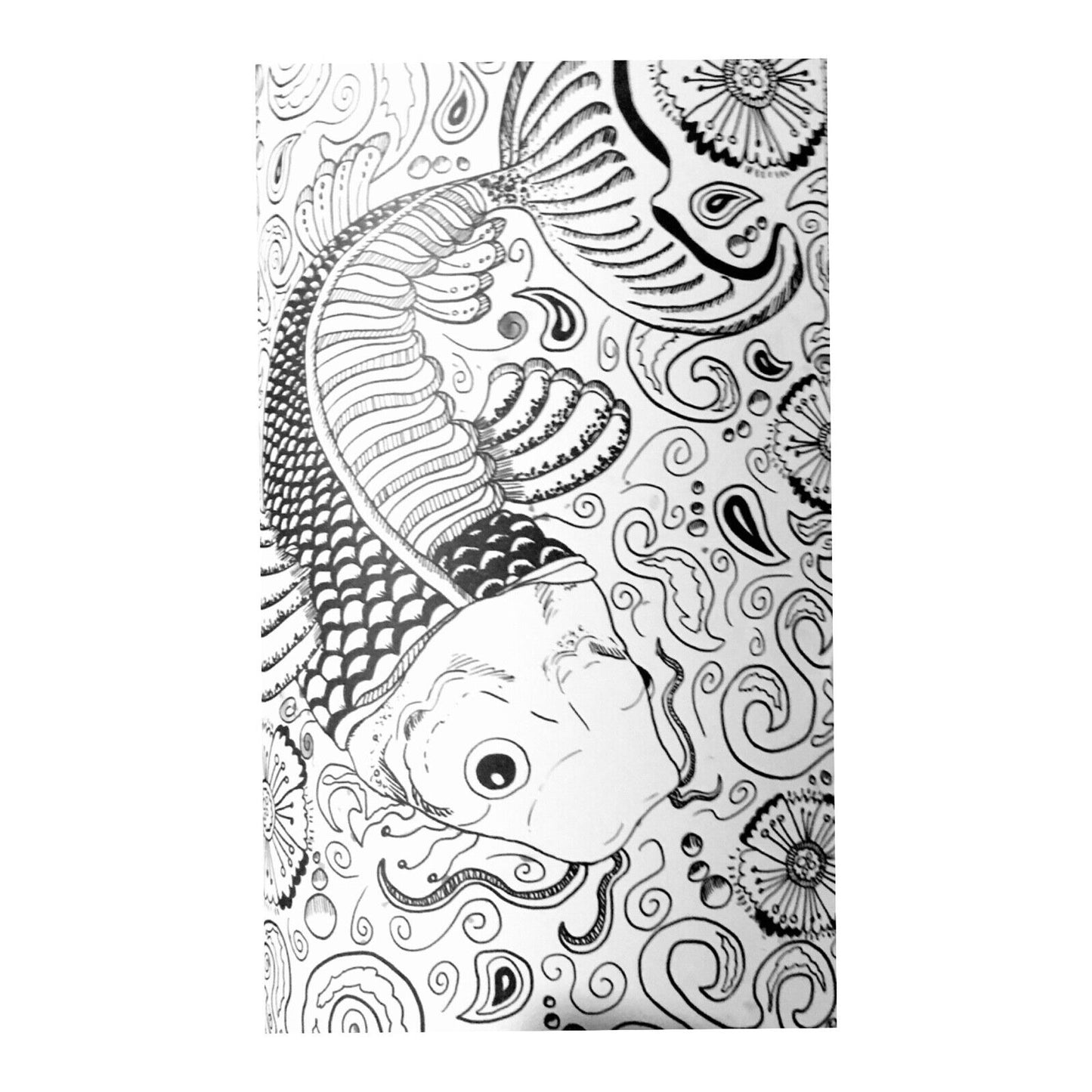 The Art of Colouring Relax & Create by Jo Joof -32 pages of Colouring for Adults