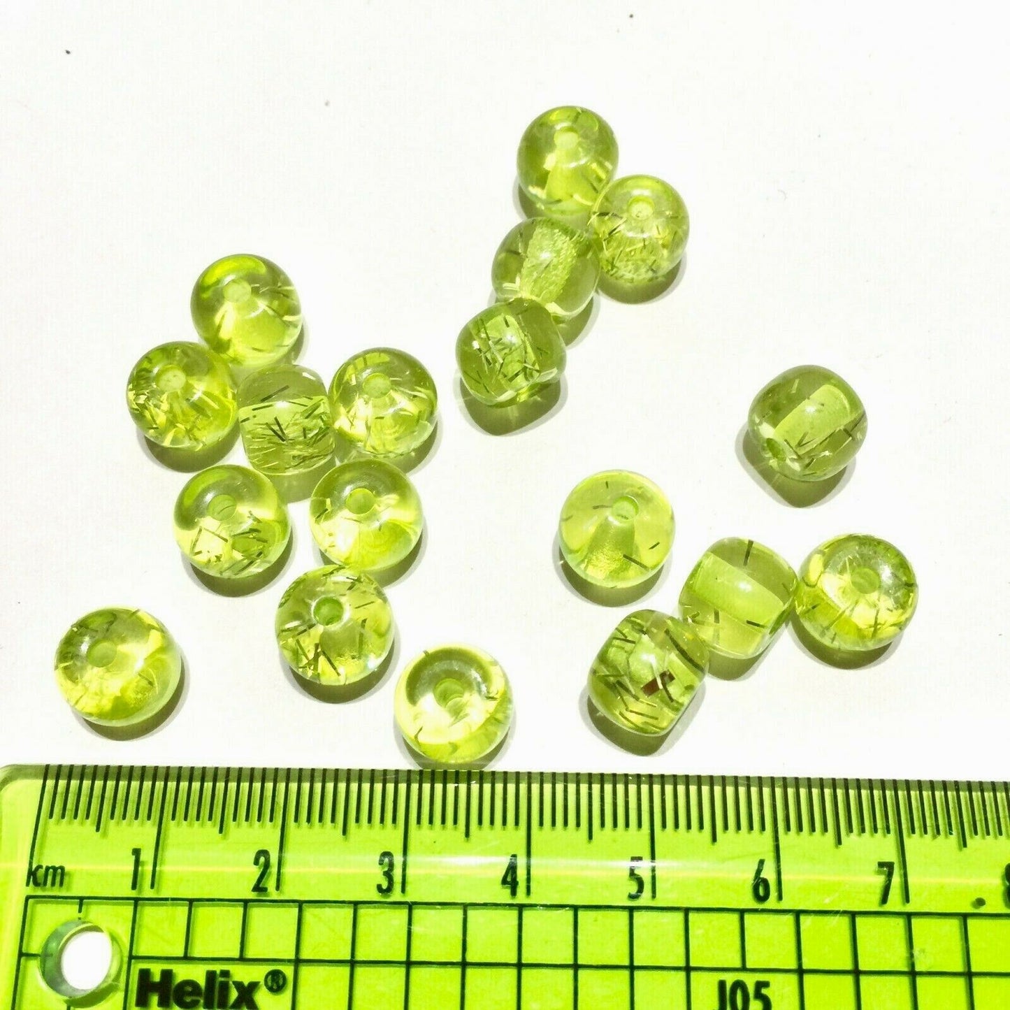 50x Transparent 10MM Acrylic Beads for Jewellery Making - Choose Your Colour