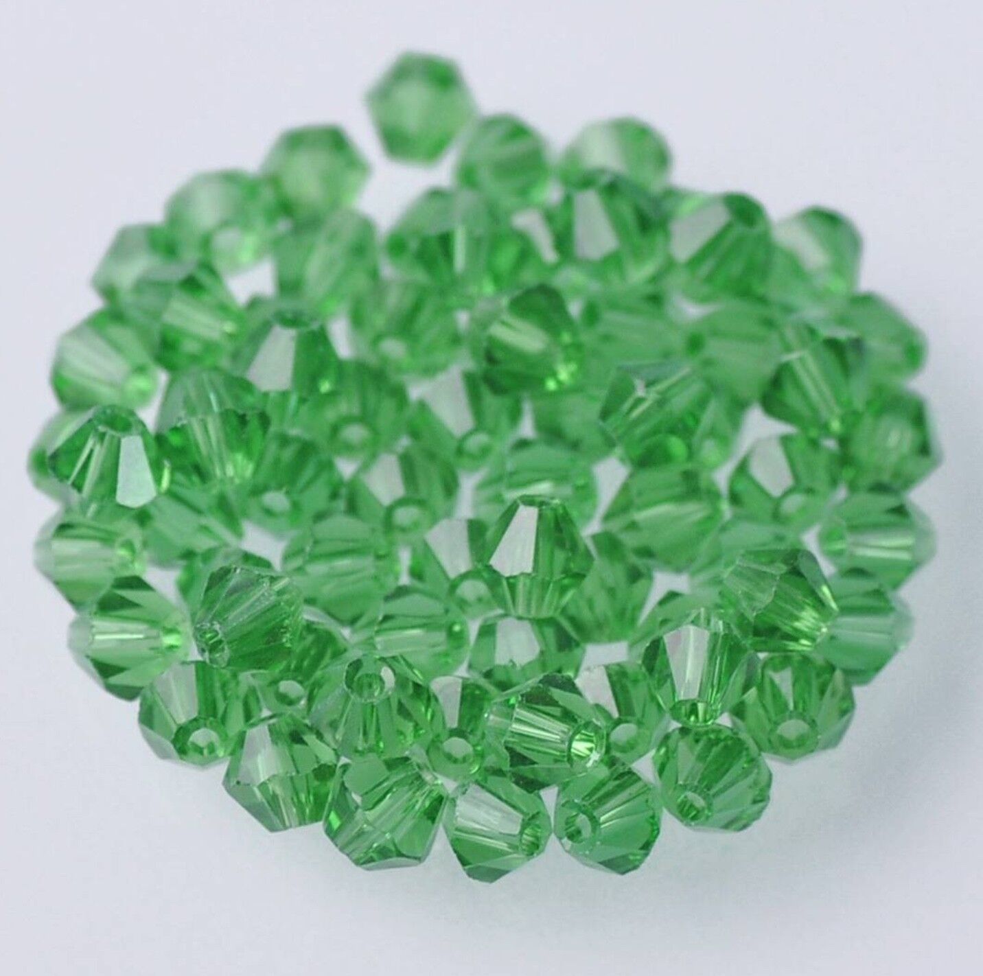 200x Bicone Crystal 4mm Beads RMAA - Choose Your Colour