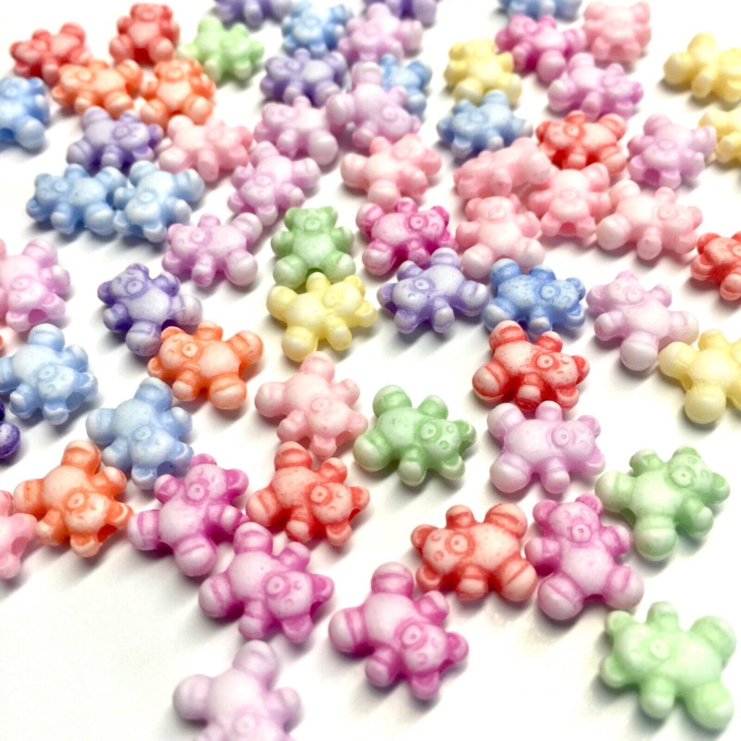 100 pcs Cute Creatures and Creations Spacer Beads - Pick Your Style