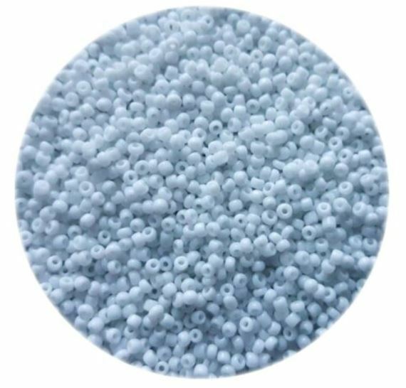 3000+ Glass 2mm Seed Beads Opaque - Pick your Colour