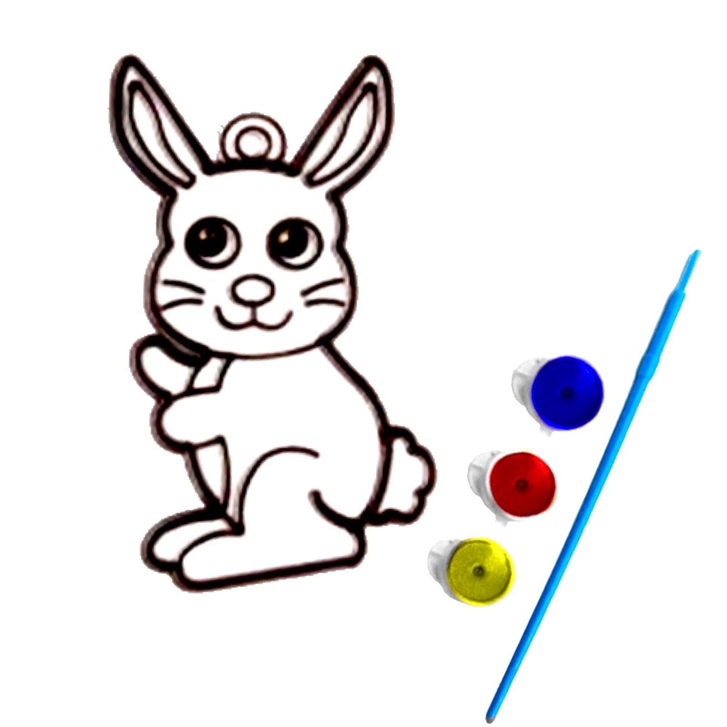 1x Cute Animals or Mythical Creatures Paint Your Own Suncatcher DIY Kit