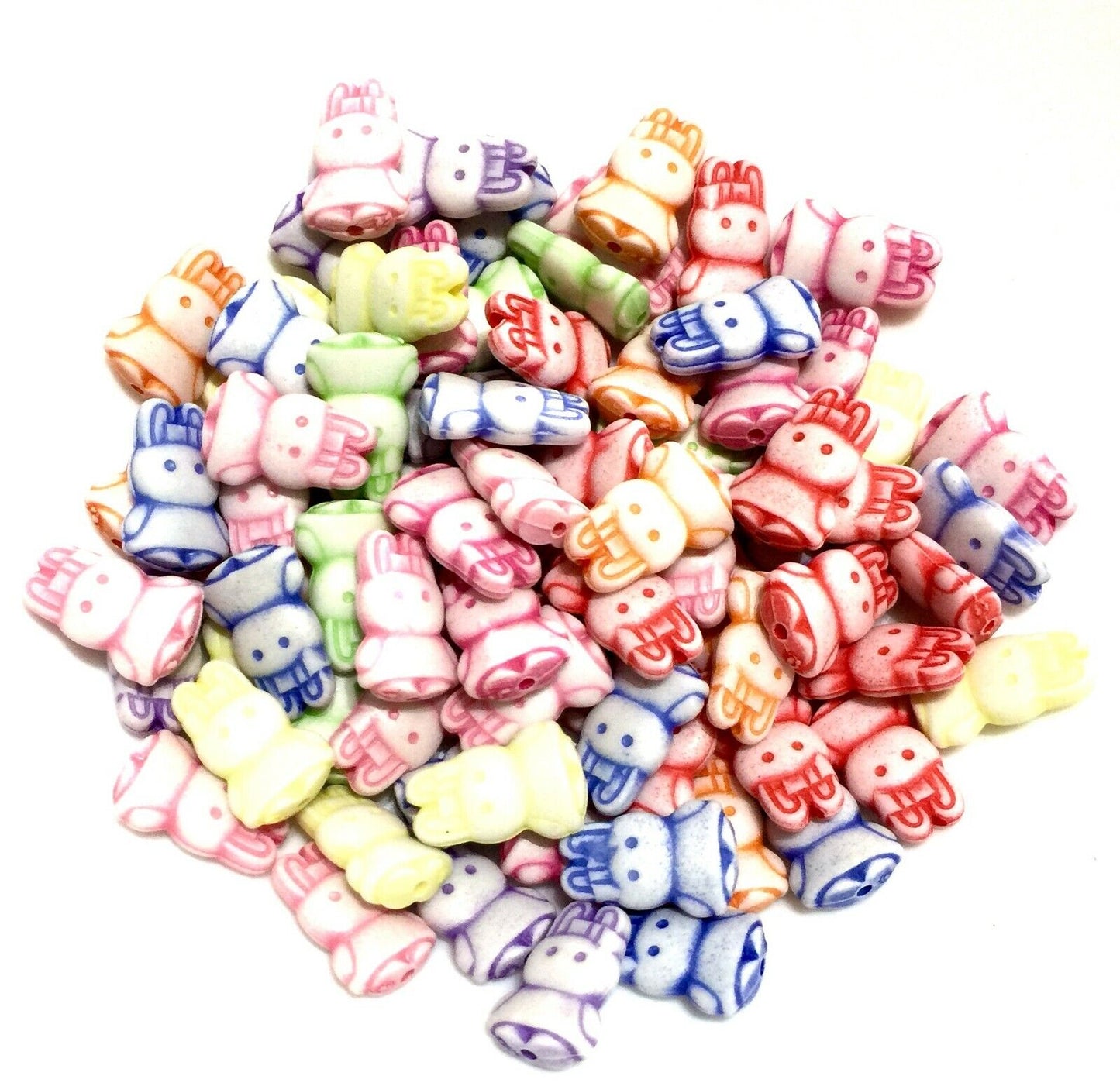 100 pcs Cute Creatures and Creations Spacer Beads - Pick Your Style