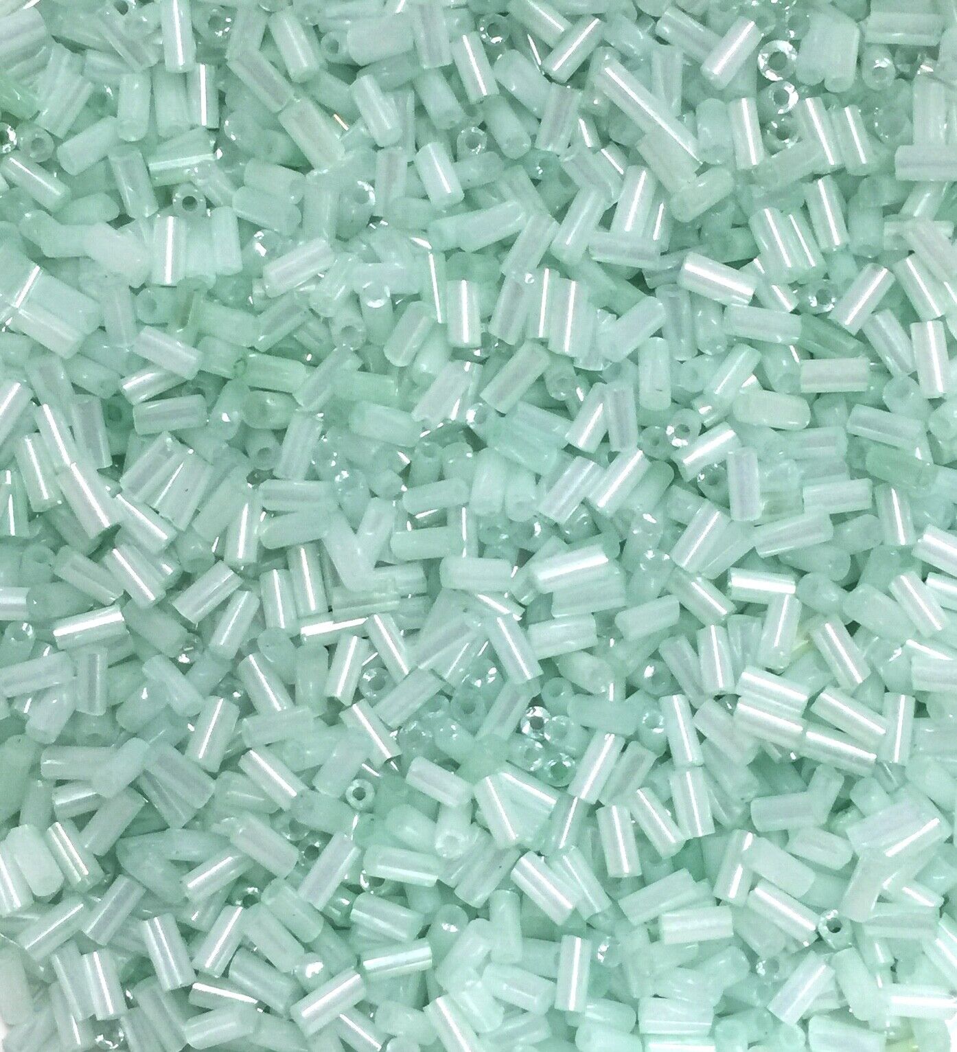 1800+ Shiny Bugle Glass 4.5-5.0mm Seed Tube Beads - Choose Your Colour