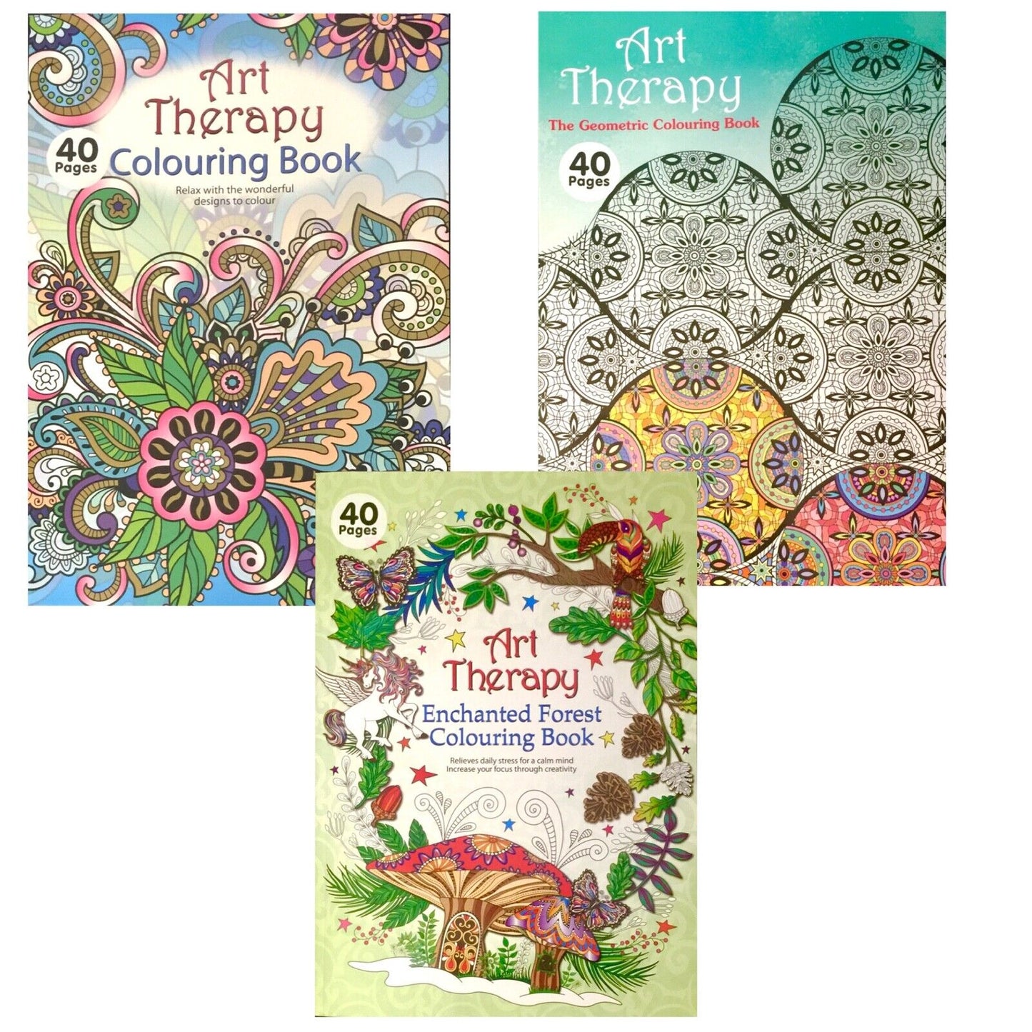 The Colour Art Therapy for Adult - Choose your Theme