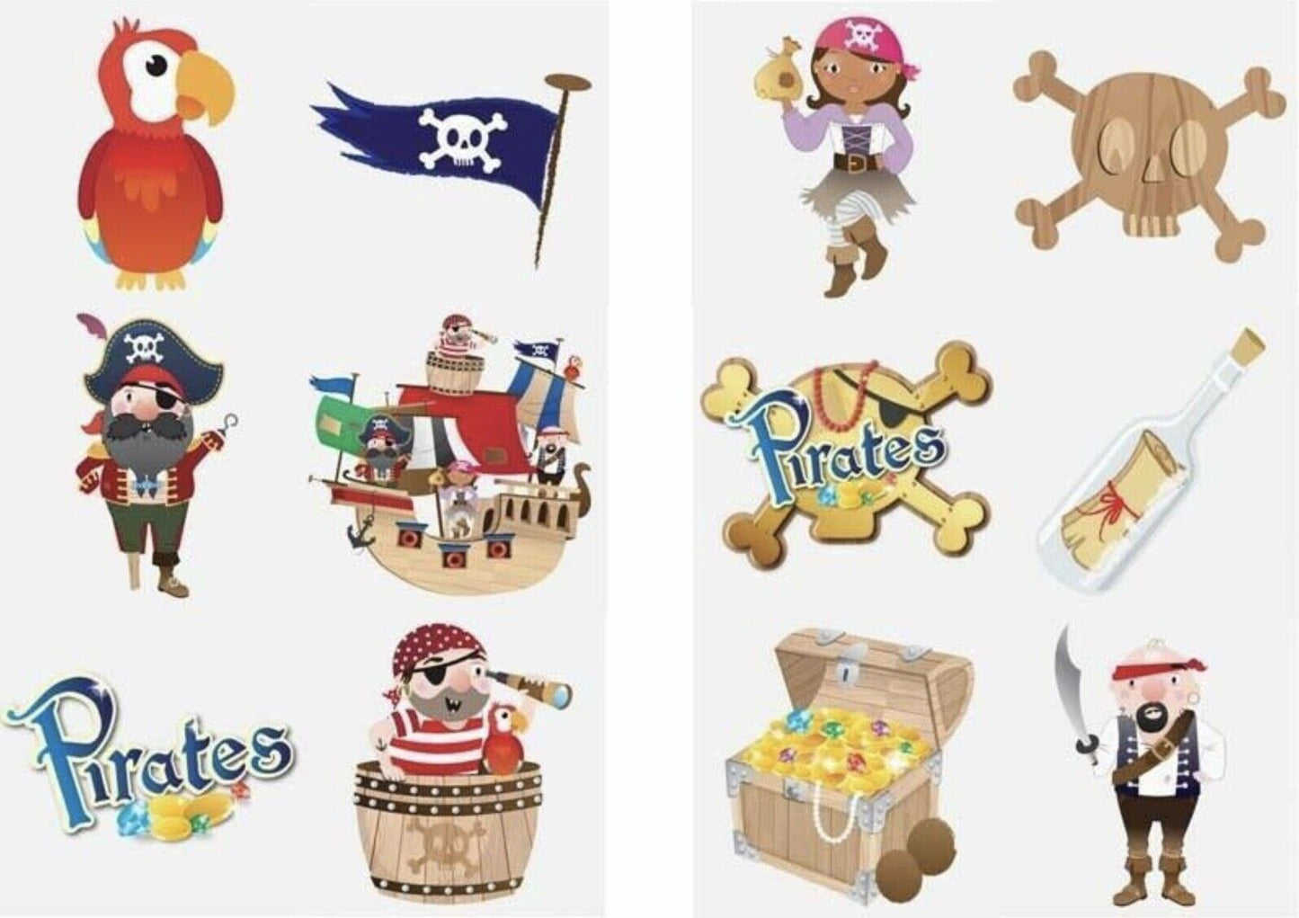 36x Temporary Tattoos Party Favours Stocking Fillers