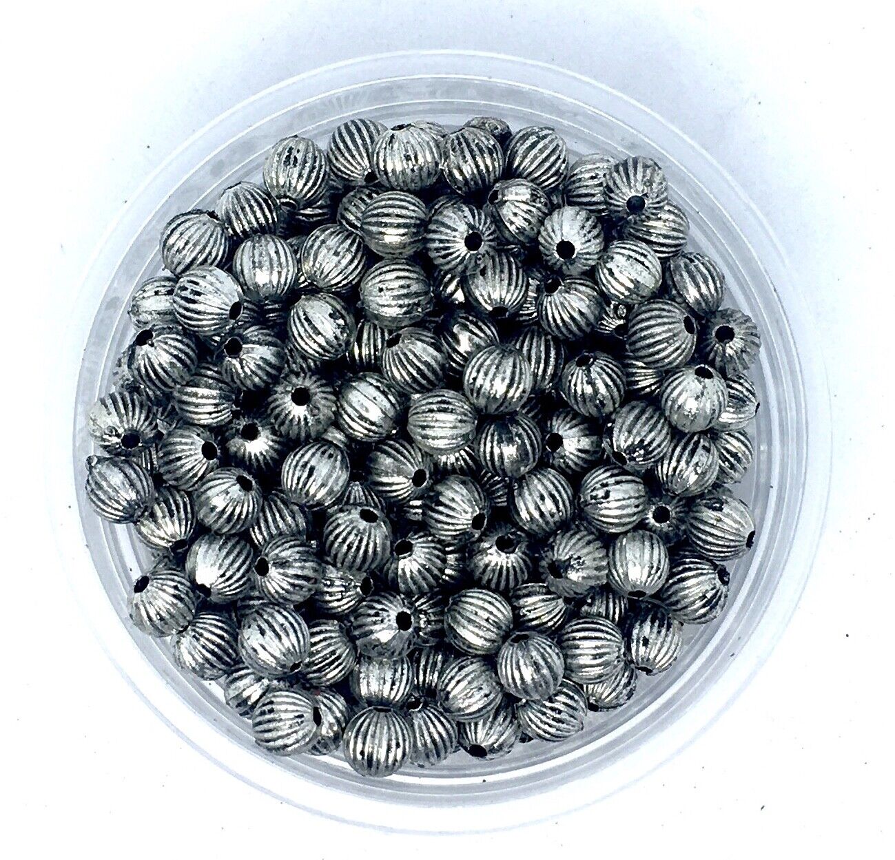 150x Antique Tibetan Style 5/6mm Acrylic Spacer Beads - Choose Your Design