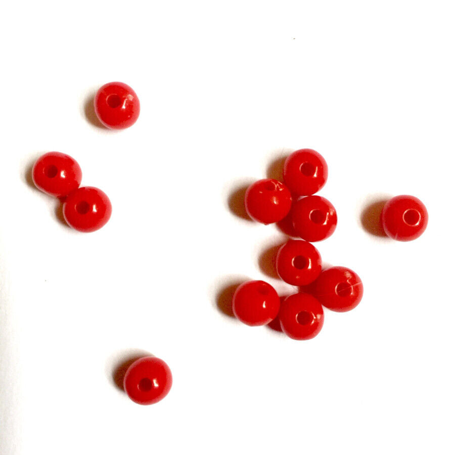 200x Mix Coloured 6mm Spacer Beads - Pick Your Style
