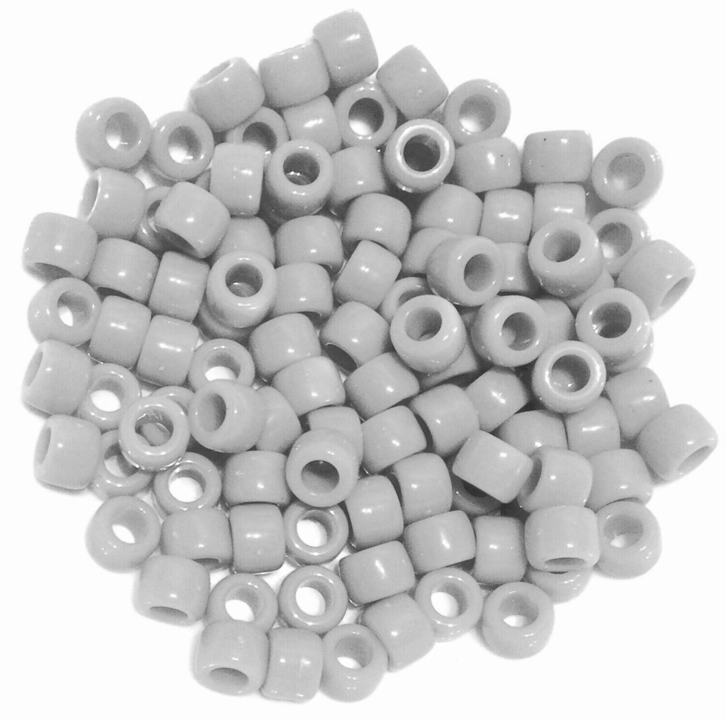 100x Smooth No Joint No Lines High Quality Pony Beads - Choose Your Colour