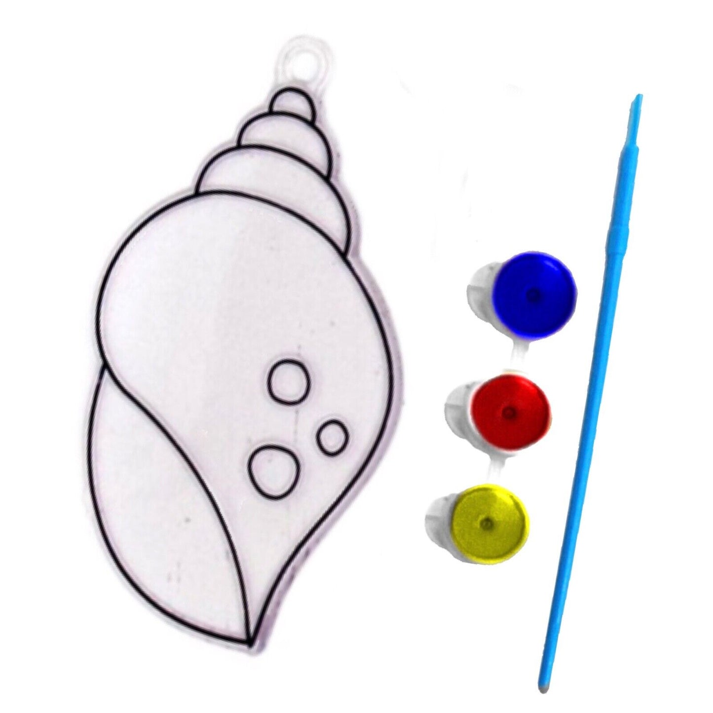 1x Cute Animals or Mythical Creatures Paint Your Own Suncatcher DIY Kit