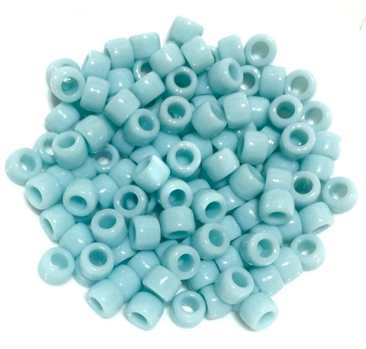 100x Smooth No Joint No Lines High Quality Pony Beads - Choose Your Colour