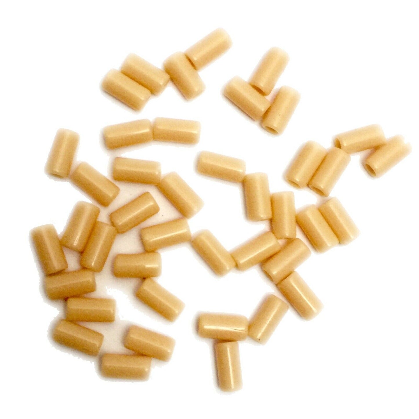 200x Acrylic Barrel Tube Beads 9mmx4mmm - Choose Your Colour