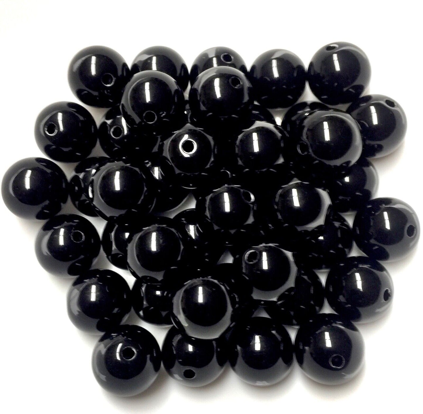 12x Solid Chunky Large 16mm GumBall Candy Bubble Gum Acrylic Beads