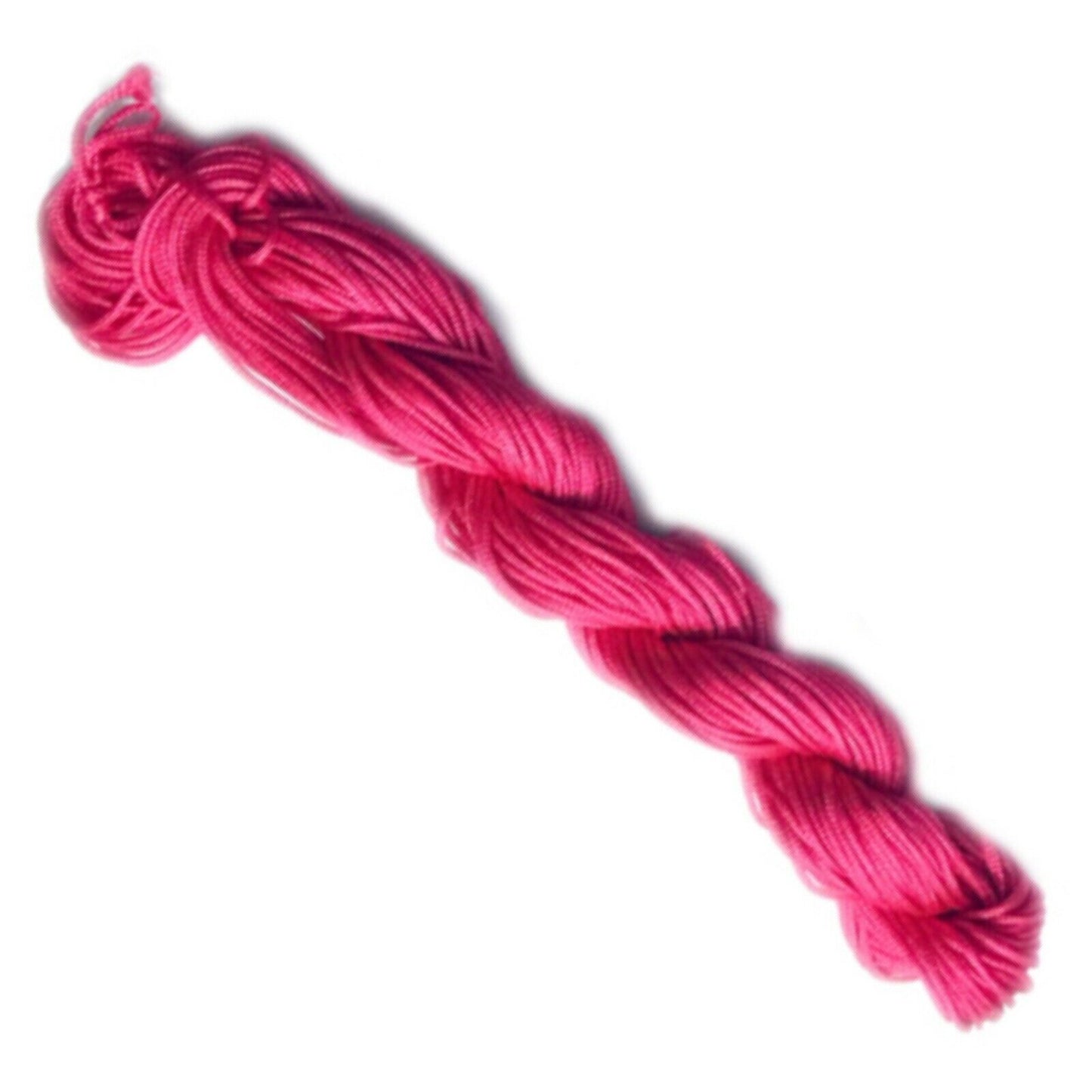 20x Yards Macrame Rattail 1mm Shamballa Nylon Cord - Pick your colour