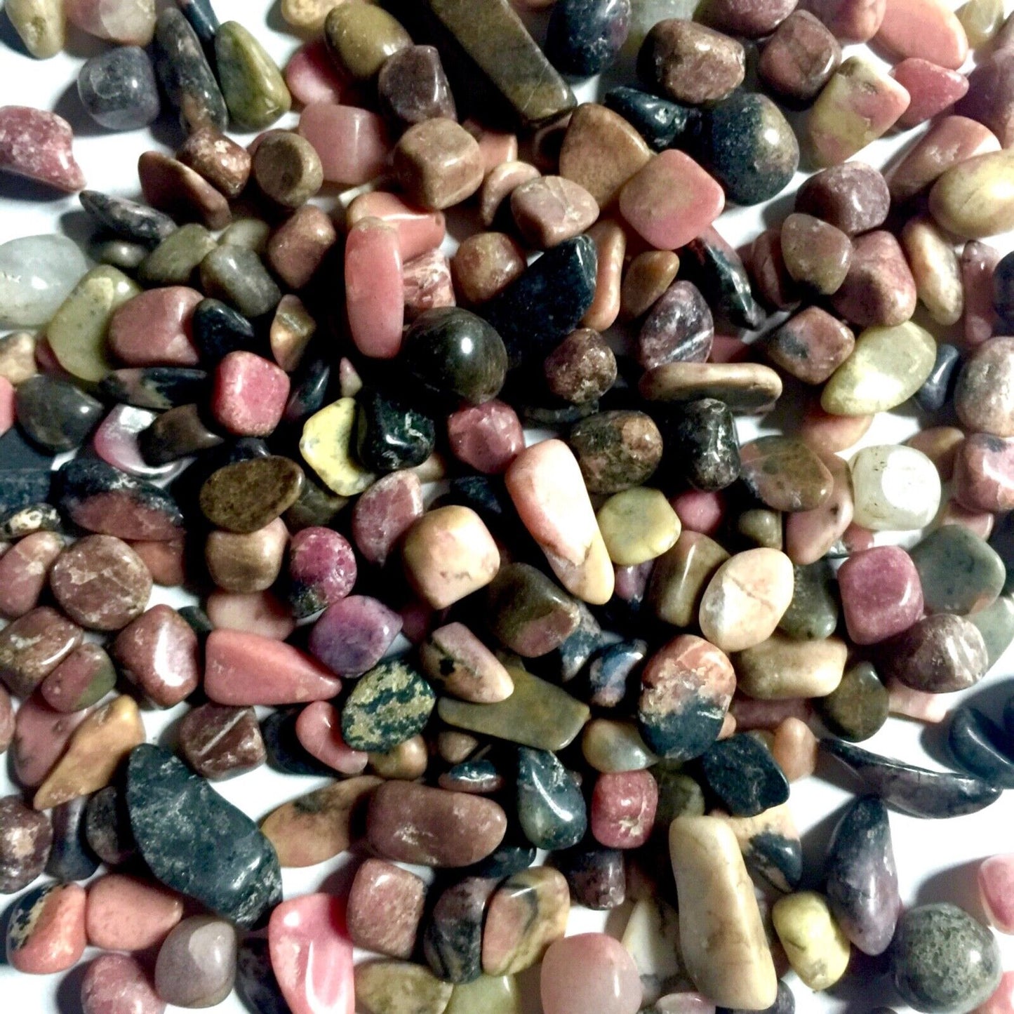 40g Natural Stone Gemstone Crystal 4mm-20mm Chips Nuggets No Holes