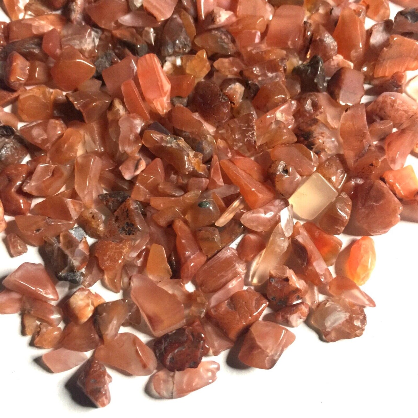 40g Natural Stone Gemstone Crystal 4mm-20mm Chips Nuggets No Holes