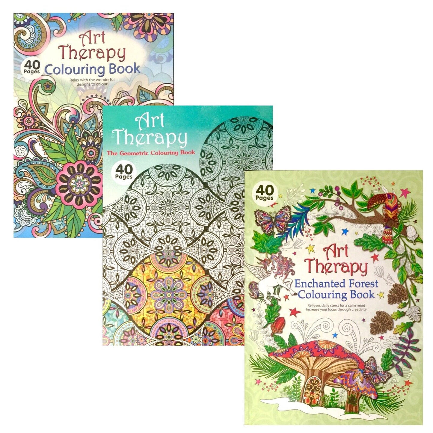 The Colour Art Therapy for Adult - Choose your Theme