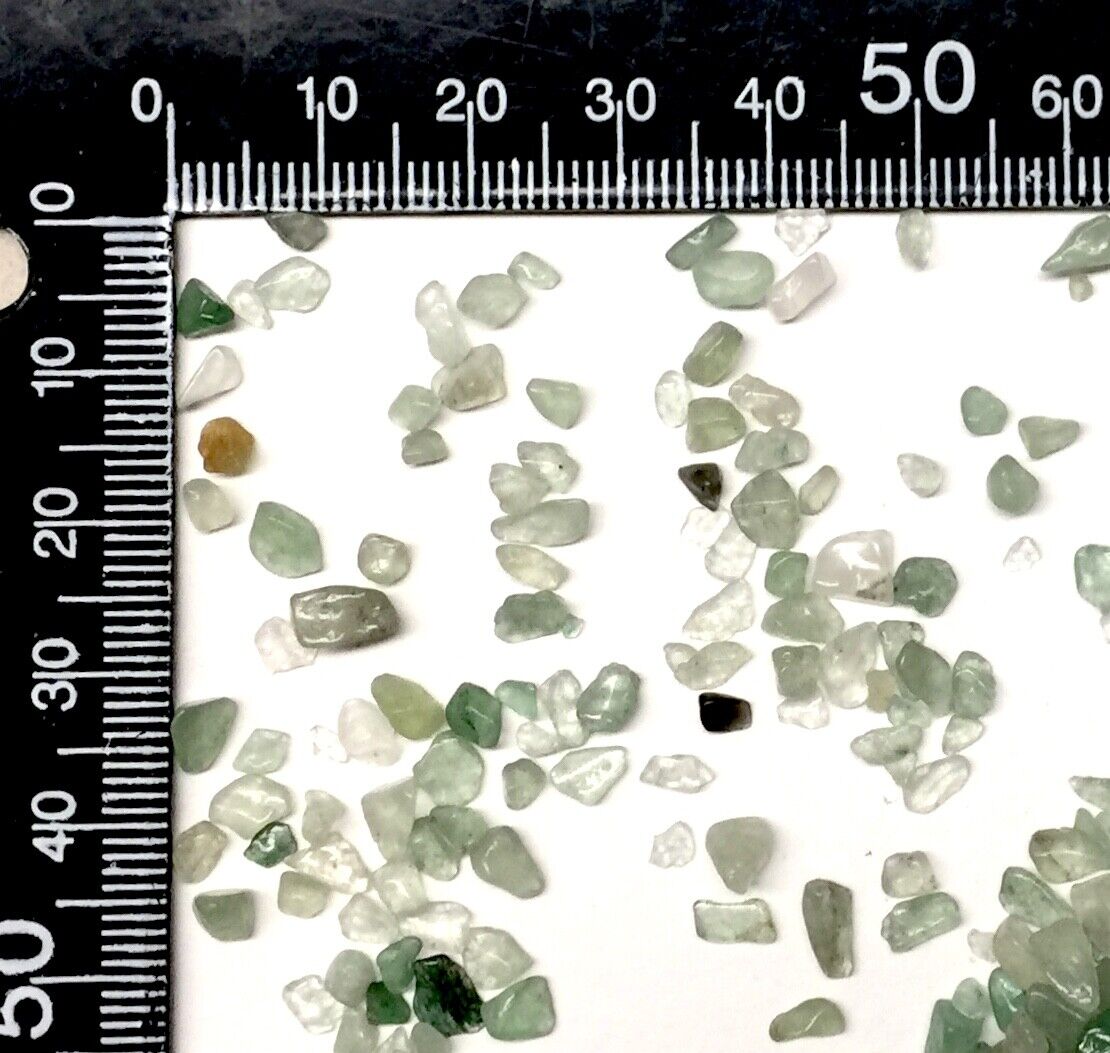 25g Natural Semi Precious Gemstone Crystal Tiny Chips Nuggets 2mm-6mm