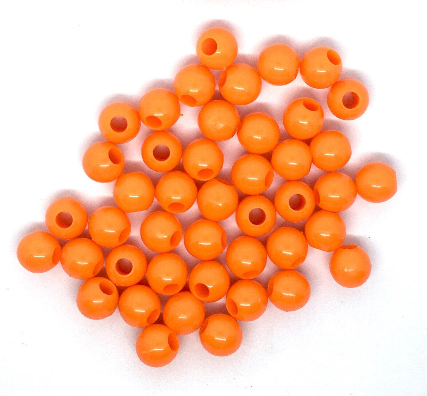 100x Large Hole 13mmx9mm Acrylic Beads - Choose your Colour