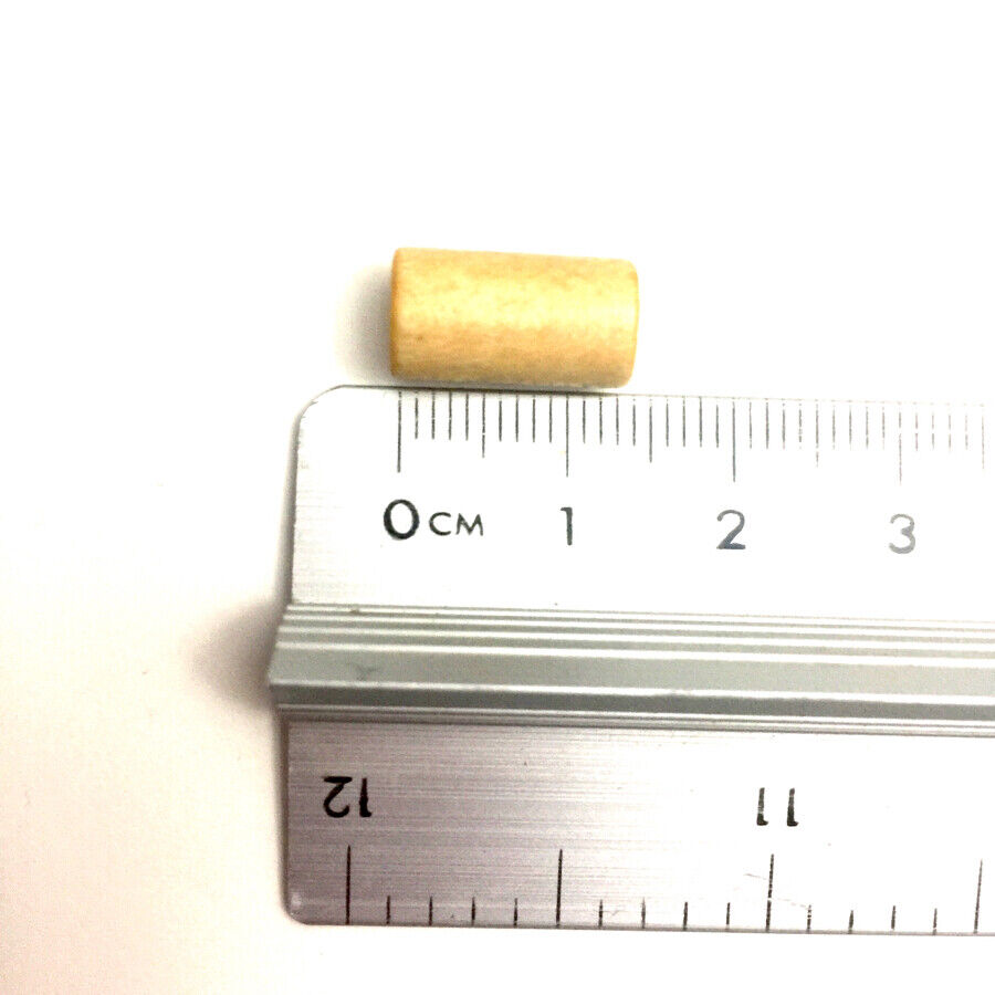 100x Wooden Tube Beads - Choose Your Colour