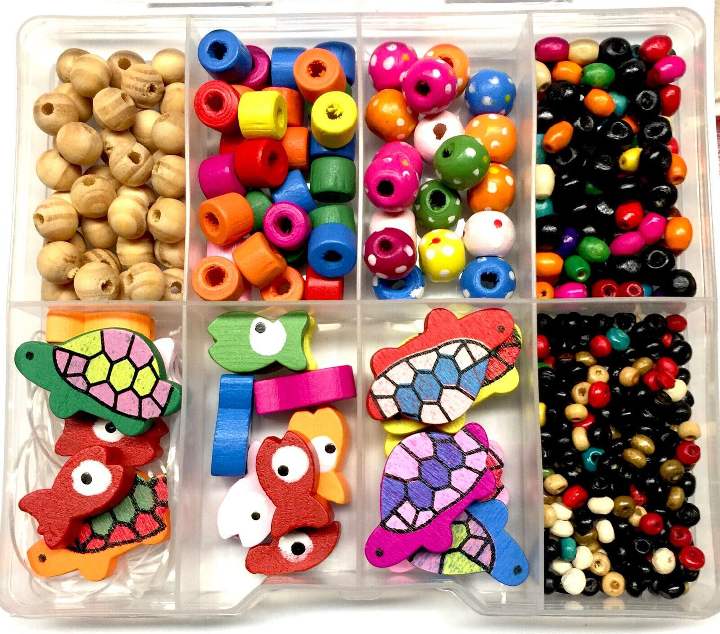 Wooden Beads DIY Jewellery Making Kit - Choose Your Charms
