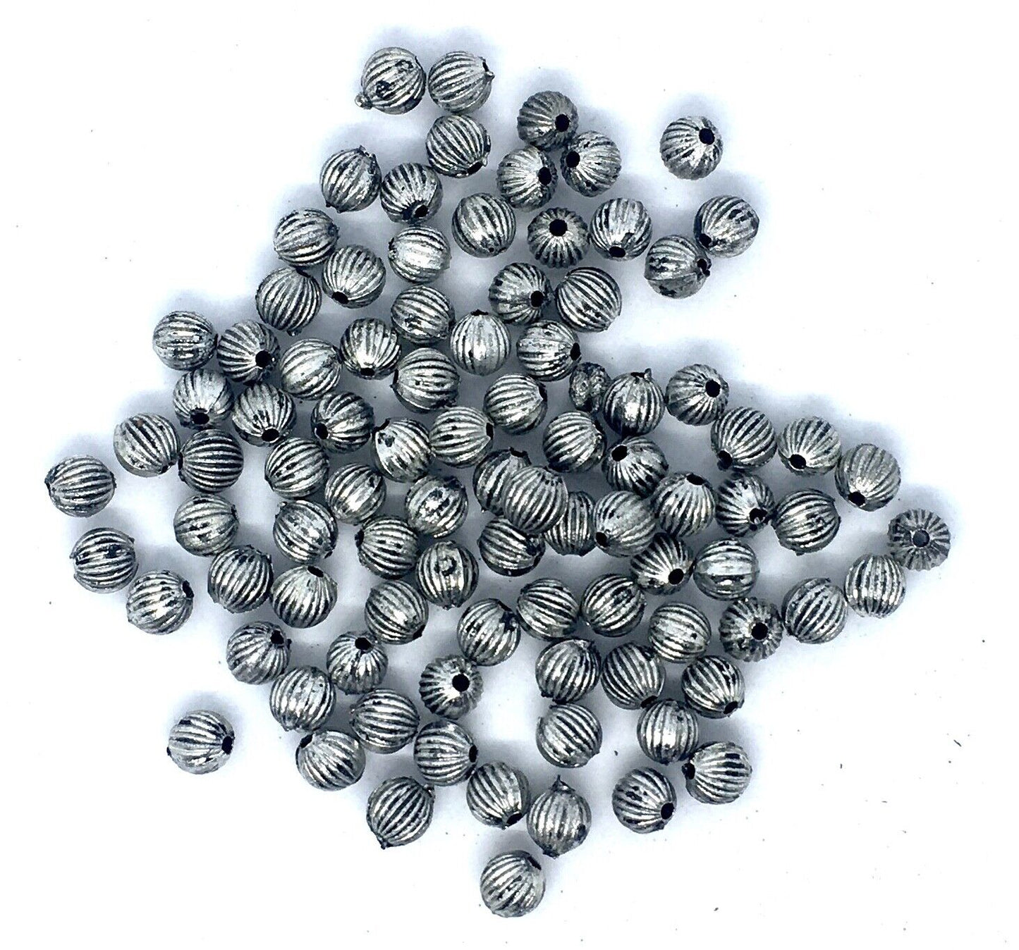 150x Antique Tibetan Style 5/6mm Acrylic Spacer Beads - Choose Your Design