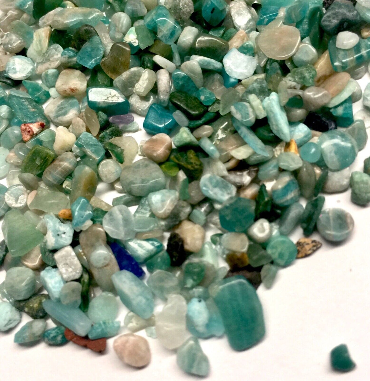25g Natural Semi Precious Gemstone Crystal Tiny Chips Nuggets 2mm-6mm