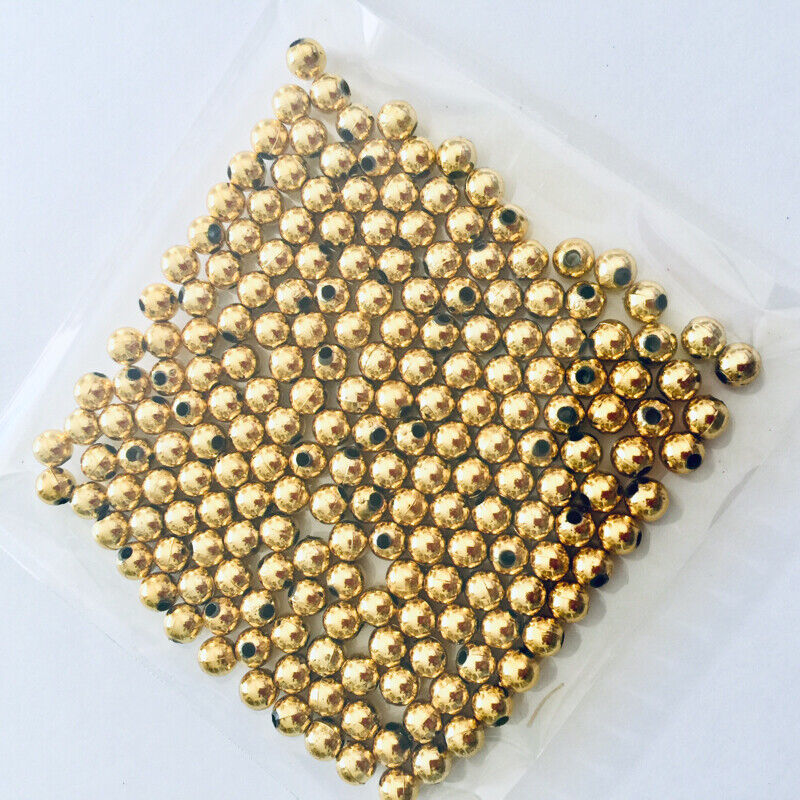 200x Acrylic 6mm Faux Pearl Beads - Choose Your Colour