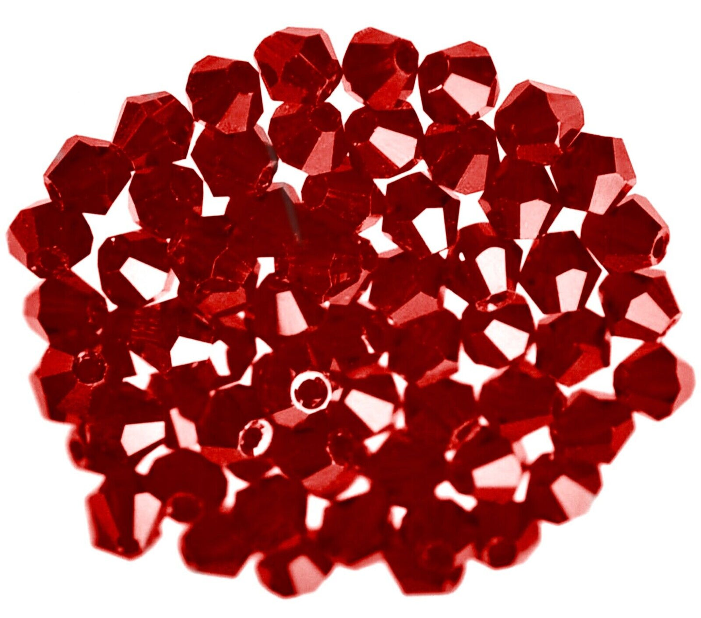 200x Bicone Crystal 4mm Beads RMAA - Choose Your Colour