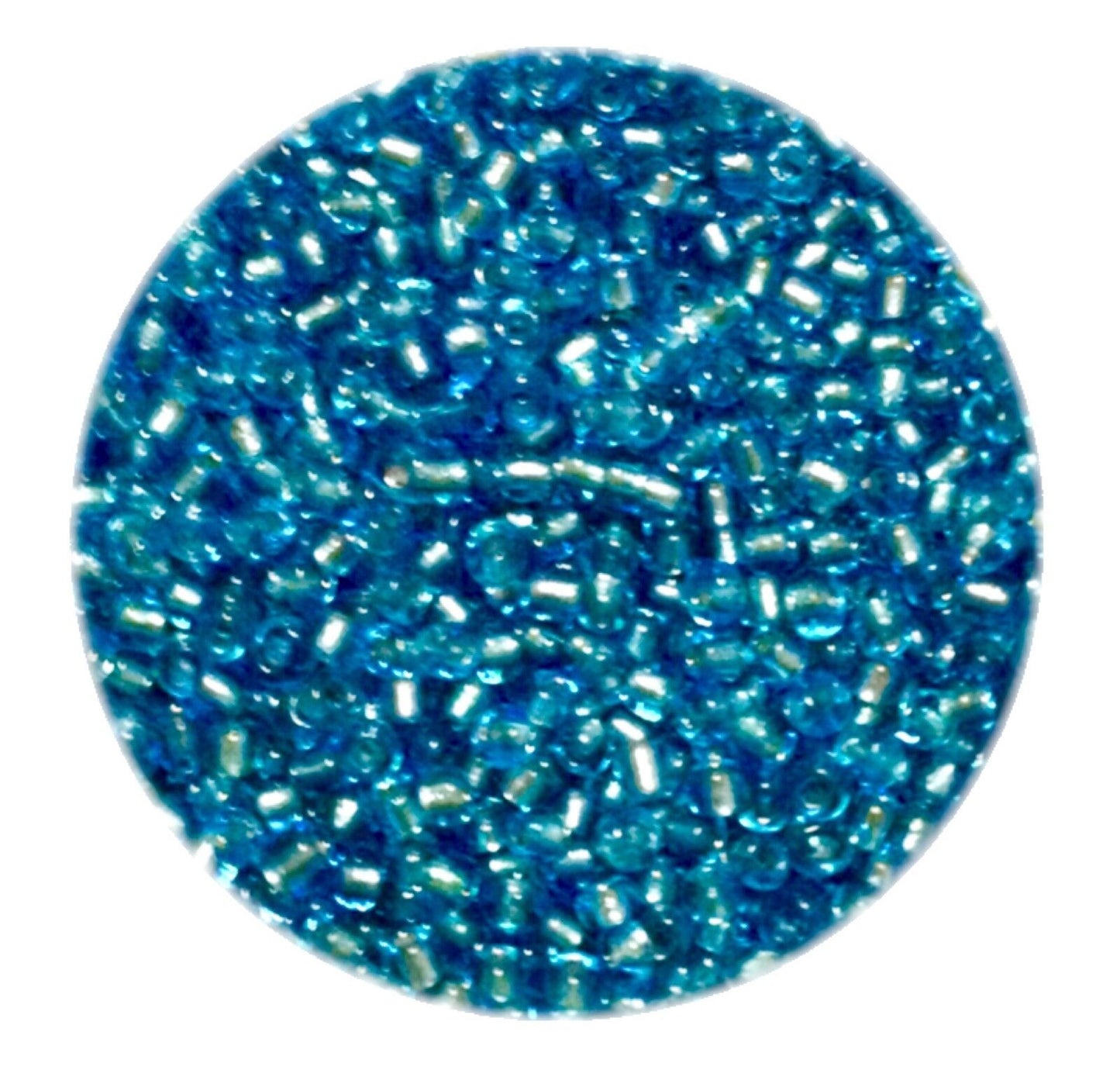 3000+ Glass 2mm Seed Beads Silver Lined - Pick your Colour