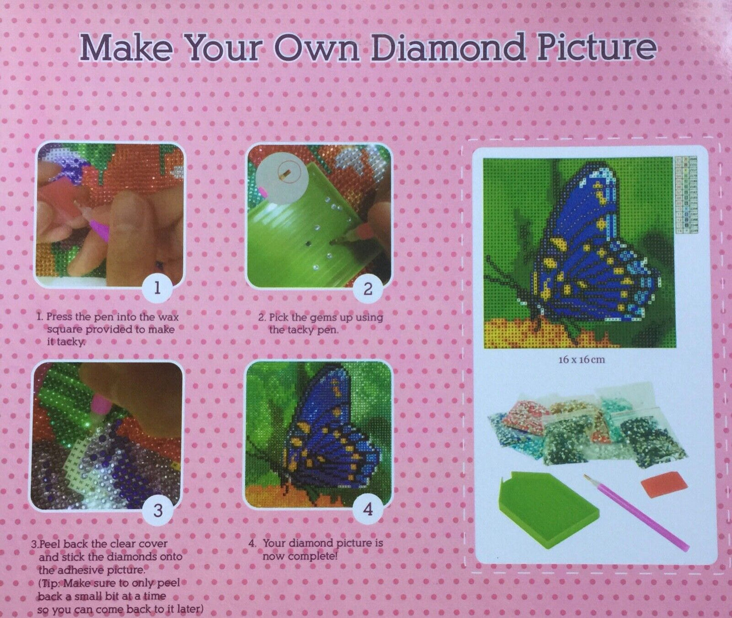 Crystal Creation Resin Diamond Art Embroidery DIY Box Kit