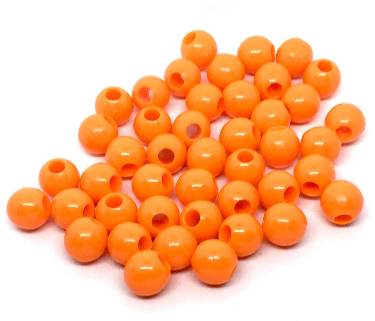 100x Large Hole 13mmx9mm Acrylic Beads - Choose your Colour